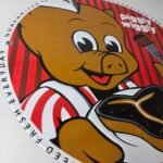 Vintage Piggly Wiggly Sign – Grocery Store Gas Pump Porcelain Service Sign - Image 6
