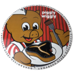 Vintage Piggly Wiggly Sign – Grocery Store Gas Pump Porcelain Service Sign - Image 2