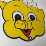 Vintage Piggly Wiggly Sign – Service Grocery Store Gas Pump Porcelain Sign - Image 11