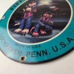 Vintage Piper Aircraft Sign – Lockhaven USA Gas Airplane Porcelain Sign - Image 14