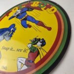 Vintage Polaroid Camera Sign – Photos Superman Batman Gas Pump Porcelain Sign - Image 13