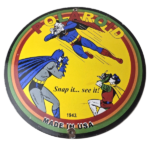 Vintage Polaroid Camera Sign – Photos Superman Batman Gas Pump Porcelain Sign