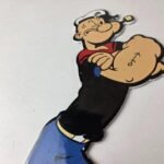 Vintage Popeye Porcelain Sign – Piggly General Store Gas Sign - Image 12