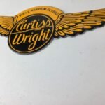 Vintage Porcelain Airplane Propeller Sign – Curtiss Gas Service Porcelain Sign - Image 12