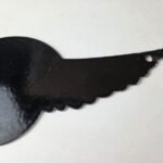 Vintage Porcelain Airplane Propeller Sign – Curtiss Gas Service Porcelain Sign - Image 7