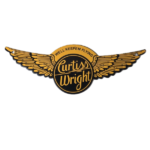 Vintage Porcelain Airplane Propeller Sign – Curtiss Gas Service Porcelain Sign - Image 2