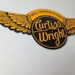 Vintage Porcelain Airplane Propeller Sign – Curtiss Gas Service Porcelain Sign - Image 9