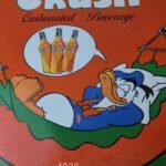 Vintage Porcelain Sign – Orange Crush Beverage Donald Duck Gas Station Sign - Image 4