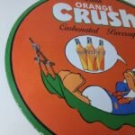 Vintage Porcelain Sign – Orange Crush Beverage Donald Duck Gas Station Sign - Image 6