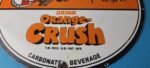 Vintage Porcelain Sign – Orange Crush Beverage Mickey Mouse Gas Pump Sign - Image 12