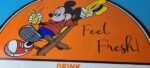 Vintage Porcelain Sign – Orange Crush Beverage Mickey Mouse Gas Pump Sign - Image 13