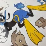 Vintage Porcelain Sign – Paw Paw Bait Goofy Fishing Lures Gas Service Pump Sign - Image 4