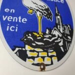 Vintage Potasse d' Alsace Sign – Gas Pump Plate Porcelain Sign - Image 7