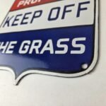 Vintage Private Property Sign – USA Gas Service Station Pump Porcelain Sign - Image 14