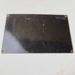 Vintage Psychiatric Ward Sign – Warning Caution Porcelain Gas Pump Sign - Image 7