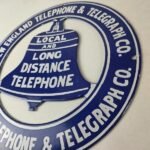 Vintage Public Telephones Sign – Bell System Phone Booth Porcelain Gas Pump Sign - Image 13