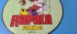 Vintage Rapala Fishing Sign – Mickey Mouse Sign – Tackle Lures Gas Oil Pump Sign - Image 12