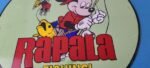 Vintage Rapala Fishing Sign – Mickey Mouse Sign – Tackle Lures Gas Oil Pump Sign - Image 4