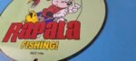 Vintage Rapala Fishing Sign – Mickey Mouse Sign – Tackle Lures Gas Oil Pump Sign - Image 10