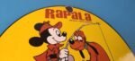 Vintage Rapala Sign – Mickey Mouse Pluto Fishing Tackle Lures Gas Oil Pump Sign - Image 5
