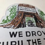 Vintage Redwood Forest License Plate Topper – Sign Ad on Automobile Topper - Image 5