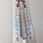 Vintage Remington Rifle Sign – Hunting Ad Sign on Porcelain Thermometer - Image 6