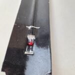 Vintage Remington Rifle Sign – Hunting Ad Sign on Porcelain Thermometer - Image 8