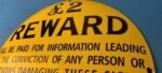 Vintage Reward Sign – Motor Union Porcelain Convex Gas Service Pump Sign - Image 8