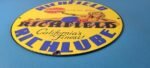 Vintage Richfield Richlube Sign – California's Finest Pinup Girl Gas Pump Sign - Image 11