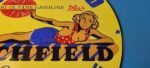 Vintage Richfield Richlube Sign – California's Finest Pinup Girl Gas Pump Sign - Image 4