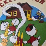 Vintage Rocket Motor Oil Sign – Donald Duck Gas Station Pump Porcelain Sign - Image 3