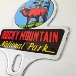 Vintage Rocky Mountain License Plate Topper – Sign Ad on Automobile Topper - Image 13