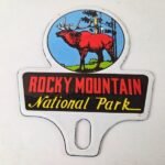 Vintage Rocky Mountain License Plate Topper – Sign Ad on Automobile Topper - Image 15