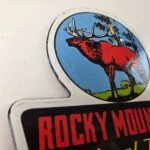 Vintage Rocky Mountain License Plate Topper – Sign Ad on Automobile Topper - Image 5