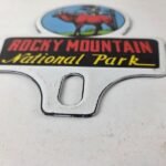 Vintage Rocky Mountain License Plate Topper – Sign Ad on Automobile Topper - Image 10