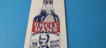 Vintage Root Beer Porcelain Sign – Uncle Dans Old Fashion Beverage Gas Pump Sign - Image 4