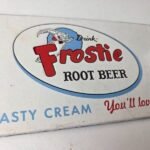 Vintage Root Beer Sign – Frostie Old Fashioned Beverage Piggly Gas Oil Pump Sign - Image 11
