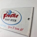 Vintage Root Beer Sign – Frostie Old Fashioned Beverage Piggly Gas Oil Pump Sign - Image 12