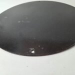 Vintage Route 66 Porcelain Sign – Texas Midpoint Gas Station Pump Road Ad Sign - Image 9