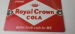 Vintage Royal Crown Cola Porcelain Sign – RC Cola Beverage Drink Cola Gas Sign - Image 4