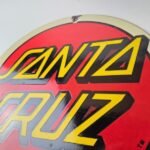 Vintage Santa Cruz Skateboards Logo Porcelain Signs – Classic Skateboard Signs - Image 12