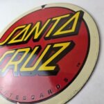 Vintage Santa Cruz Skateboards Logo Porcelain Signs – Classic Skateboard Signs - Image 13