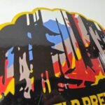 Vintage Shell Gasoline Sign – Forest Service Porcelain Gas Pump Plate Sign - Image 5