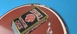 Vintage Shell Gasoline Sign – Free Motoring Gas Oil Pump Plate Porcelain Sign - Image 8