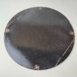 Vintage Shell Gasoline Sign – Military Gas Pump Service Automobile Motor Sign - Image 7