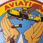 Vintage Shell Gasoline Sign – Military Navy War Bombs Gas Pump Porcelain Sign - Image 3