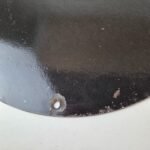 Vintage Shell Gasoline Sign – Military Navy War Bombs Gas Pump Porcelain Sign - Image 8