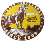 Vintage Shiner Beer Sign – Independent Beverage Gas Station Porcelain Sign - Image 2