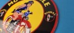 Vintage Signal Gasoline Sign – Harley Davidson Motorcycles Porcelain Sign - Image 9