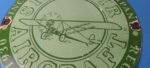 Vintage Sinclair Gasoline Sign – Airplane Porcelain Gas Pump Sign - Image 4